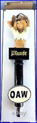 Oceanside Ale Works Buccaneer Blonde + Revolutionary War Soldier Beer Tap Handle Oceanside Ale Works Buccaneer Blonde + Revolutionary War Soldier Beer Tap Handle
