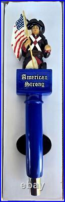 Oceanside Ale Works Revolutionary War Continental Army Patriot Beer Tap Handle