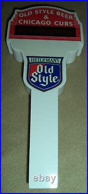 Old Style Beer 50th Anniversary Chicago Cubs Wrigley Field Marquee Tap Handle