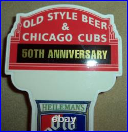 Old Style Beer 50th Anniversary Chicago Cubs Wrigley Field Marquee Tap Handle