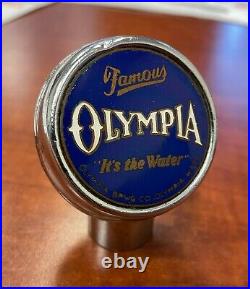 Oly beer ball tap knob Tumwater Washington marker handle vintage