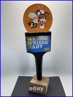 Orange Blossom Weisse, Weisse Baby Beer Tap Handle Figural Bee Beer Tap Handle