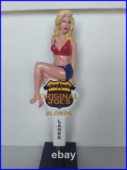 Original Joe's Blonde Lager beer tap handle