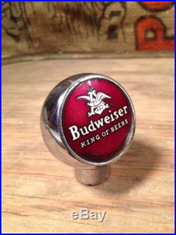 Original Vintage Antique BUDWEISER Beer Tap Handle Knob, Hot Rod Shifter
