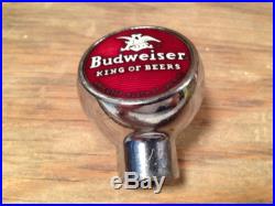 Original Vintage Antique BUDWEISER Beer Tap Handle Knob, Hot Rod Shifter