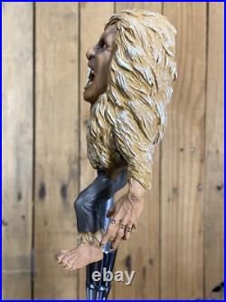 Ozzy Osbourne Beer Tap Handle Bark At The Moon Werewolf Horror Halloween Music