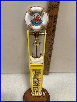 PACIFICO BRASS ANCHOR PENDELUM LIFE PRESERVER NAUTICAL beer tap handle. MEXICO PACIFICO BRASS ANCHOR PENDELUM LIFE PRESERVER NAUTICAL beer tap handle. MEXICO
