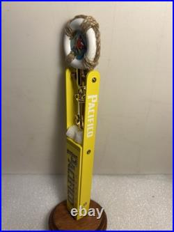 PACIFICO BRASS ANCHOR PENDELUM LIFE PRESERVER NAUTICAL beer tap handle. MEXICO