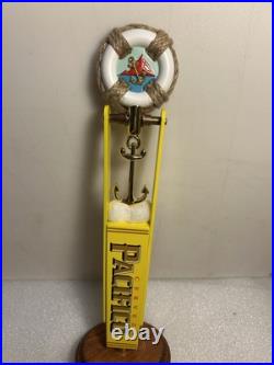 PACIFICO BRASS ANCHOR PENDELUM LIFE PRESERVER NAUTICAL beer tap handle. MEXICO