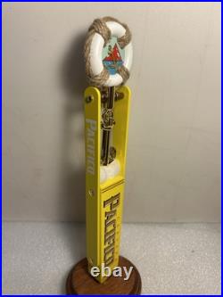PACIFICO BRASS ANCHOR PENDELUM LIFE PRESERVER NAUTICAL beer tap handle. MEXICO