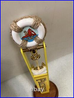 PACIFICO BRASS ANCHOR PENDELUM LIFE PRESERVER NAUTICAL beer tap handle. MEXICO PACIFICO BRASS ANCHOR PENDELUM LIFE PRESERVER NAUTICAL beer tap handle. MEXICO