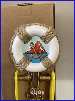 PACIFICO BRASS ANCHOR PENDELUM LIFE PRESERVER NAUTICAL beer tap handle. MEXICO PACIFICO BRASS ANCHOR PENDELUM LIFE PRESERVER NAUTICAL beer tap handle. MEXICO