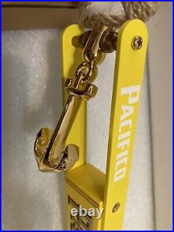 PACIFICO BRASS ANCHOR PENDELUM LIFE PRESERVER NAUTICAL beer tap handle. MEXICO PACIFICO BRASS ANCHOR PENDELUM LIFE PRESERVER NAUTICAL beer tap handle. MEXICO