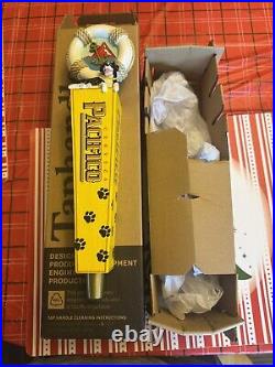 PACIFICO CLARA BEER DOG 12 TAP HANDLE Life Preserver Nautical Anchor Keg Marker