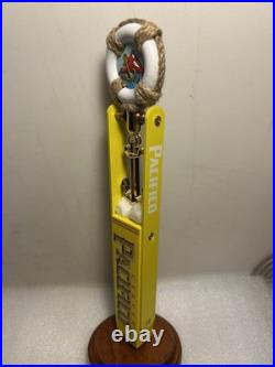 PACIFICO SWINGING BRASS ANCHOR LIFE PRESERVER NAUTICAL beer tap handle. MEXICO