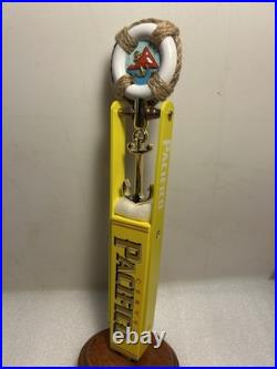 PACIFICO SWINGING BRASS ANCHOR LIFE PRESERVER NAUTICAL beer tap handle. MEXICO