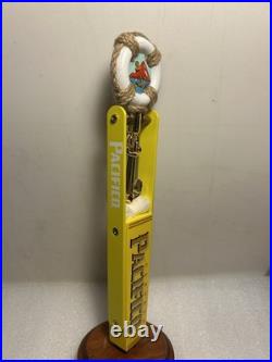 PACIFICO SWINGING BRASS ANCHOR LIFE PRESERVER NAUTICAL beer tap handle. MEXICO