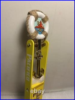 PACIFICO SWINGING BRASS ANCHOR LIFE PRESERVER NAUTICAL beer tap handle. MEXICO