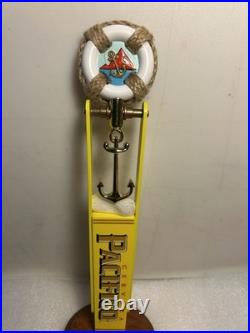 PACIFICO SWINGING BRASS ANCHOR LIFE PRESERVER NAUTICAL beer tap handle. MEXICO