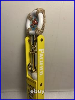 PACIFICO SWINGING BRASS ANCHOR LIFE PRESERVER NAUTICAL beer tap handle. MEXICO