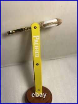 PACIFICO SWINGING BRASS ANCHOR LIFE PRESERVER NAUTICAL beer tap handle. MEXICO
