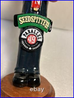 PARALLEL 49 SEED SPITTER WITBIER CHAMPION SPITTER beer tap handle. CANADA