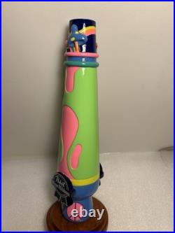 PBR PABST BLUE RIBBON 21-T3 RETRO 1960'S LAVA LAMP draft beer tap handle 2021USA