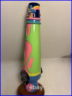 PBR PABST BLUE RIBBON 21-T3 RETRO 1960'S LAVA LAMP draft beer tap handle 2021USA