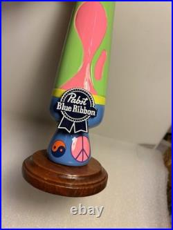 PBR PABST BLUE RIBBON 21-T3 RETRO 1960'S LAVA LAMP draft beer tap handle 2021USA