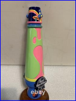PBR PABST BLUE RIBBON 21-T3 RETRO 1960'S LAVA LAMP draft beer tap handle. USA