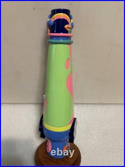 PBR PABST BLUE RIBBON 21-T3 RETRO 1960'S LAVA LAMP draft beer tap handle. USA