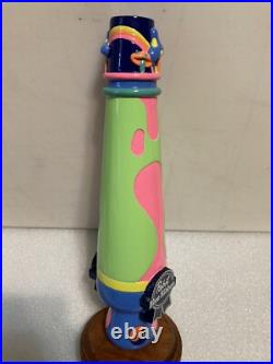 PBR PABST BLUE RIBBON 21-T3 RETRO 1960'S LAVA LAMP draft beer tap handle. USA