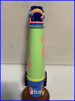 PBR PABST BLUE RIBBON 21-T3 RETRO 1960'S LAVA LAMP draft beer tap handle. USA