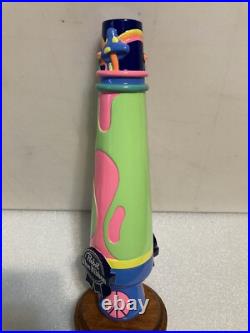 PBR PABST BLUE RIBBON 21-T3 RETRO 1960'S LAVA LAMP draft beer tap handle. USA
