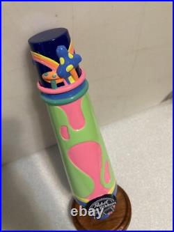 PBR PABST BLUE RIBBON 21-T3 RETRO 1960'S LAVA LAMP draft beer tap handle. USA