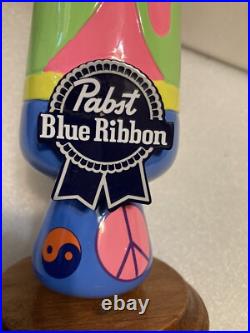 PBR PABST BLUE RIBBON 21-T3 RETRO 1960'S LAVA LAMP draft beer tap handle. USA