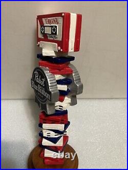 PBR PABST BLUE RIBBON ART SERIES MUSIC CASSETTES draft beer tap handle. 2015