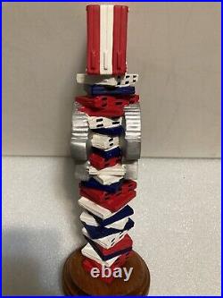 PBR PABST BLUE RIBBON ART SERIES MUSIC CASSETTES draft beer tap handle. 2015