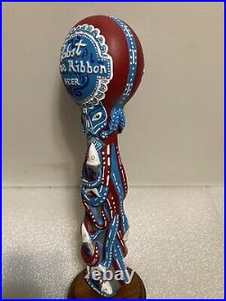 PBR PABST BLUE RIBBON ART SERIES OKTOPABST Draft beer tap handle. USA