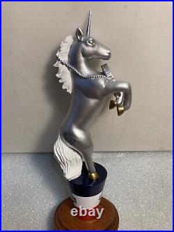 PBR PABST BLUE RIBBON ART SERIES PEPPER THE UNICORN Draft beer tap handle. USA