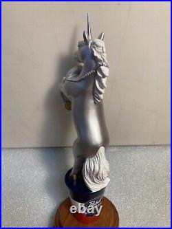 PBR PABST BLUE RIBBON ART SERIES PEPPER THE UNICORN Draft beer tap handle. USA