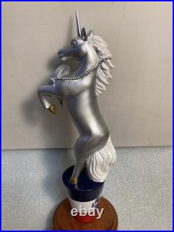 PBR PABST BLUE RIBBON ART SERIES PEPPER THE UNICORN Draft beer tap handle. USA