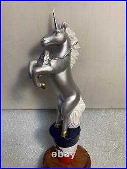 PBR PABST BLUE RIBBON ART SERIES PEPPER THE UNICORN Draft beer tap handle. USA