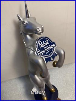 PBR PABST BLUE RIBBON ART SERIES PEPPER THE UNICORN Draft beer tap handle. USA