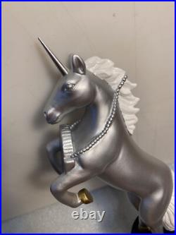PBR PABST BLUE RIBBON ART SERIES PEPPER THE UNICORN Draft beer tap handle. USA