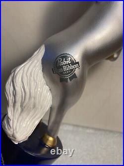 PBR PABST BLUE RIBBON ART SERIES PEPPER THE UNICORN Draft beer tap handle. USA