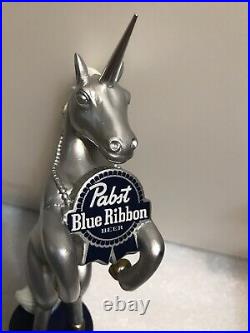 PBR PABST BLUE RIBBON ART SERIES UNICORN beer tap handle. MILWAUKEE, WISCONSIN