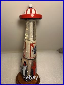 PBR PABST BLUE RIBBON ART UFO BEER EXTRACTION draft beer tap handle. WISCONSIN