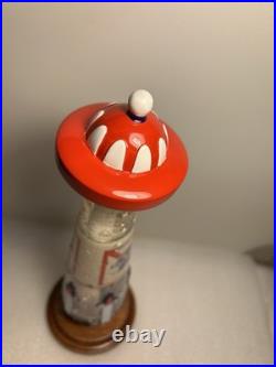 PBR PABST BLUE RIBBON ART UFO BEER EXTRACTION draft beer tap handle. WISCONSIN