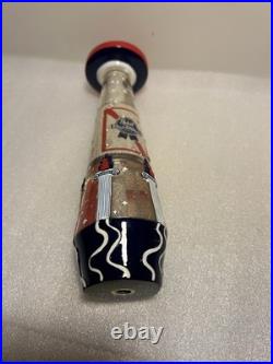 PBR PABST BLUE RIBBON ART UFO BEER EXTRACTION draft beer tap handle. WISCONSIN